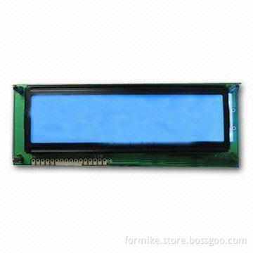 Dot-matrix LCD Module with 99 x 24mm Viewing Area and 16 x 2 Pixels Resolution